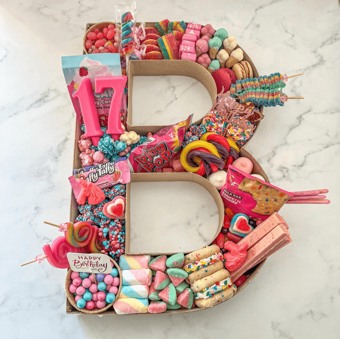 Charcuterie Letters & Numbers
